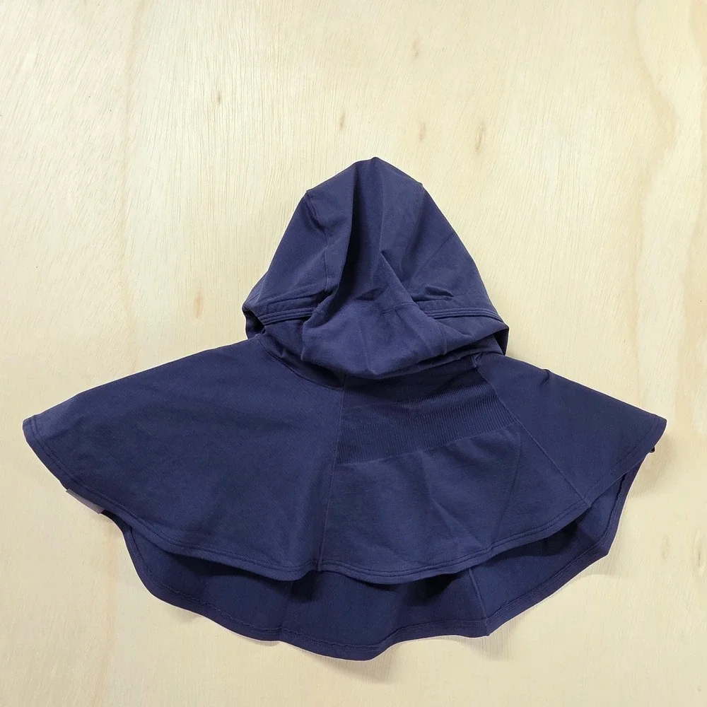 FIGS Navy Blue Seamless Hijab W21AC3016 Medical Scrubs Head Cover Womens M/L NEW